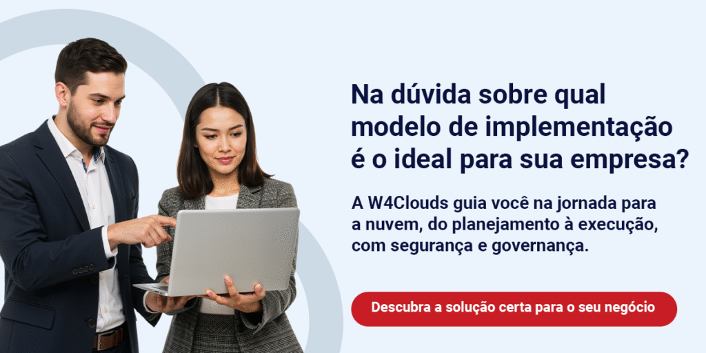 modelo de implementaçao em comptação em nuvem