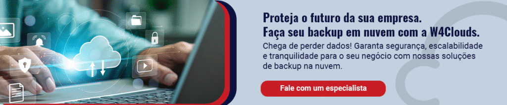 solução de backup em nuvem W4Clouds