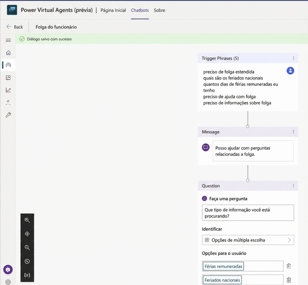 chatbot da microsoft: passo 1